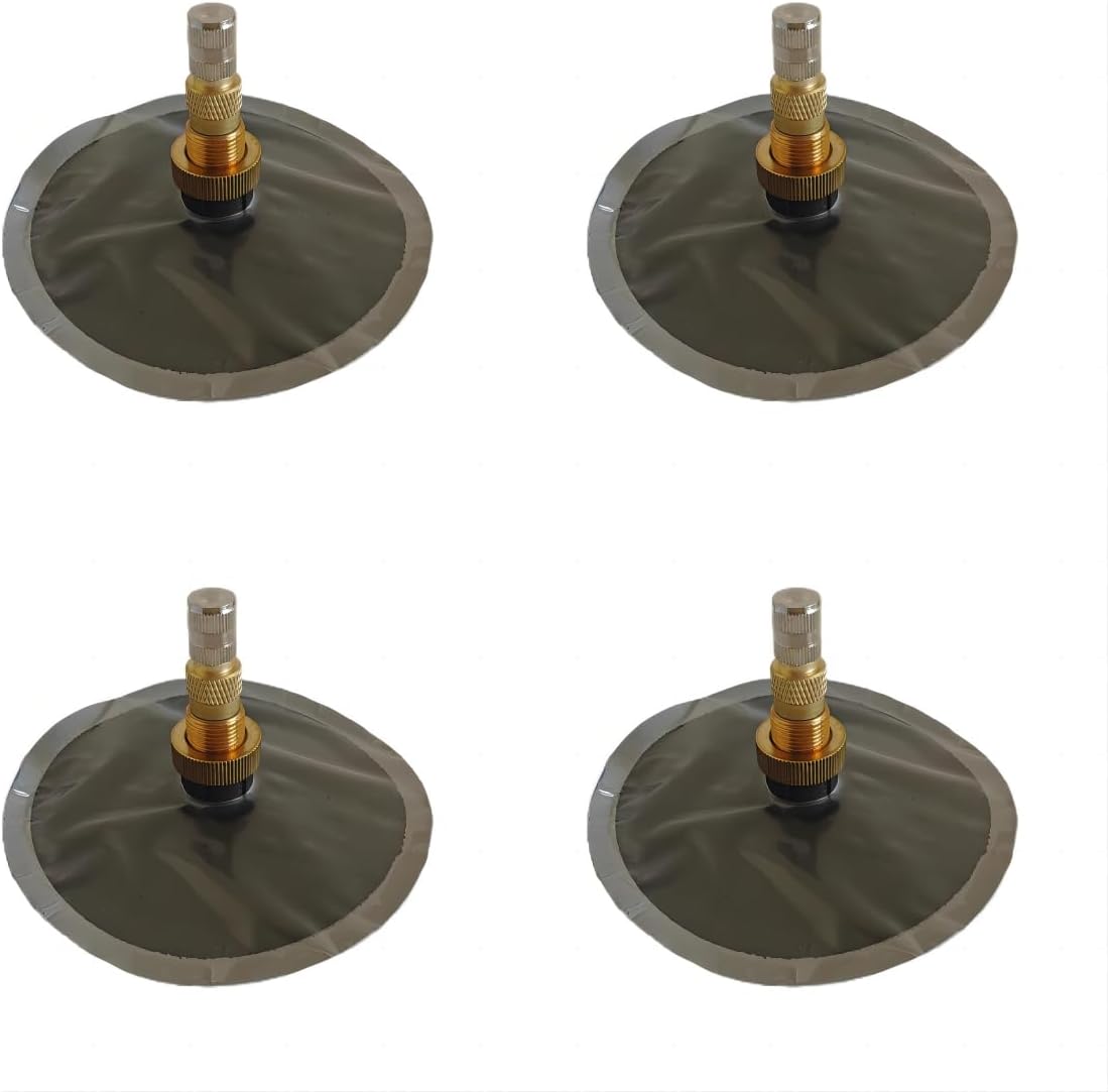 4 Pack Válvula Schrader Tubo Agrícola Aire/Líquido