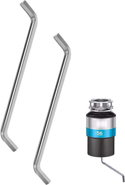 Llave desatascadora InSinkErator paquete 2 acero antideslizante