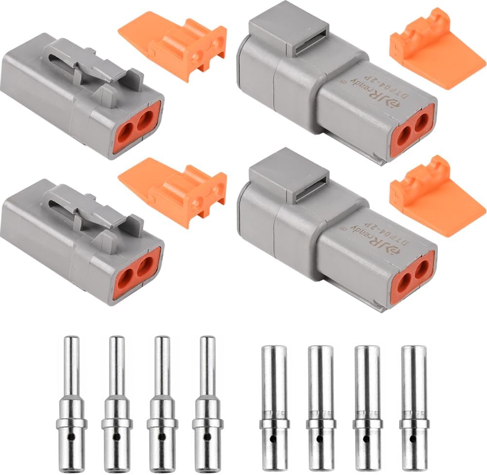 Kit conectores DTP 12-14 AWG impermeable 2 Pzas
