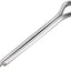 Pasador chaveta dividido acero inox 304 2 puntas plateado 30uds