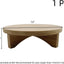 Soporte redondo para plantas pequeñas de madera maciza 7.6"