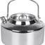 Hervidor acero inox para acampar té café estufa al aire libre