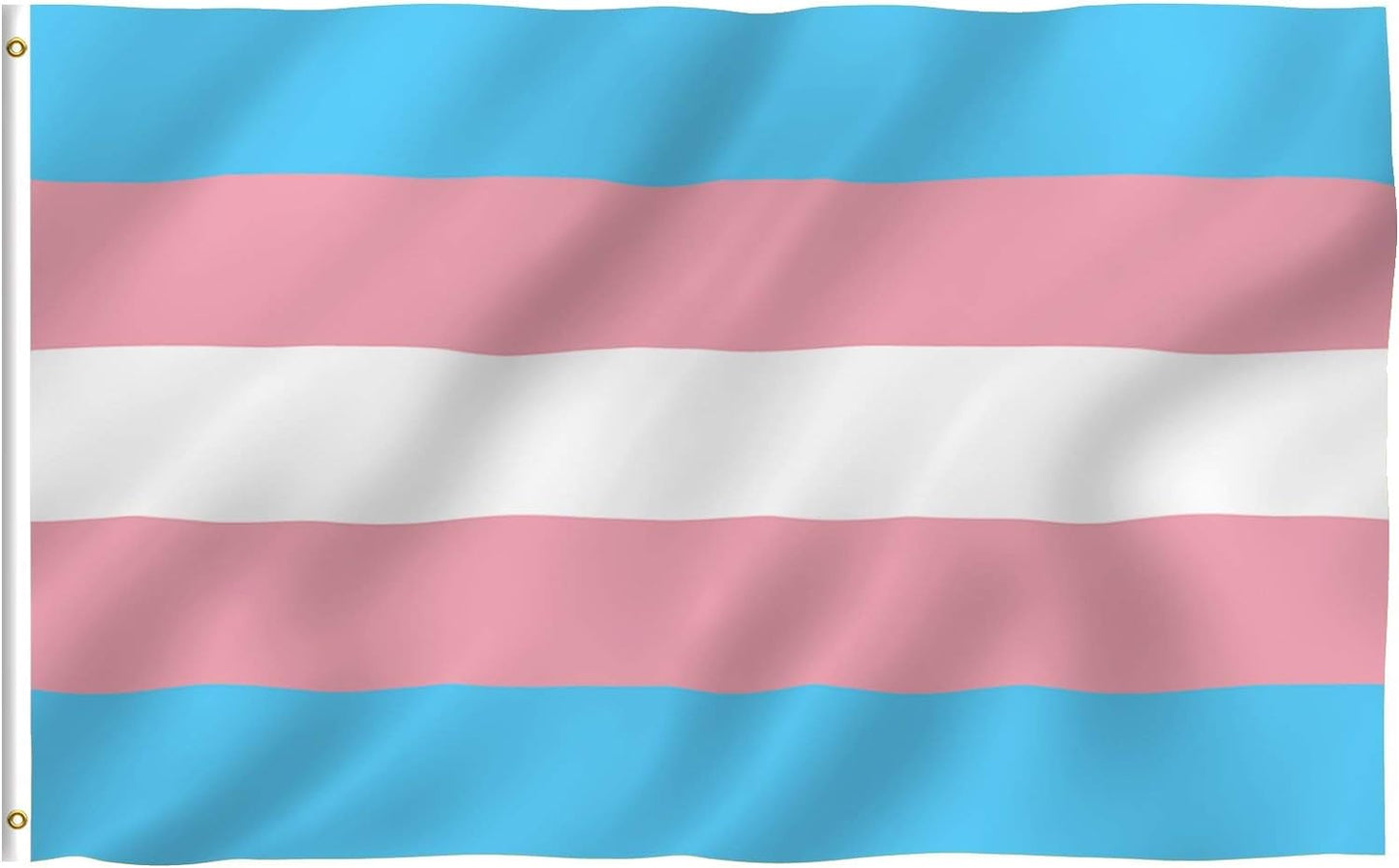 Bandera arco iris Estados Unidos transgénero