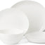 Set 16 Pzas Servicio 4 Porcelana Hueso Apto Lavavajillas Microondas