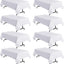 8 Manteles Poliéster 60x120pulg Resistentes Manchas 8pies