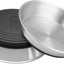 2 Pzas Cuencos Acero Inox para Gatos con Base Antiderrap