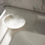 Bandeja mármol Carrara soporte anillos decoración mesa 4.33"