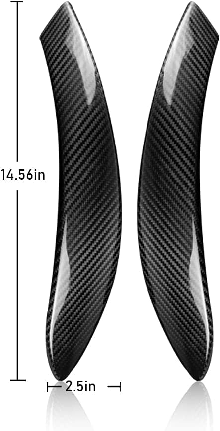 Cubierta manija puerta BMW Serie F30 F31 fibra carbono