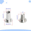 Tornillos encuadernación para álbumes 0.2pulg M4x12mm