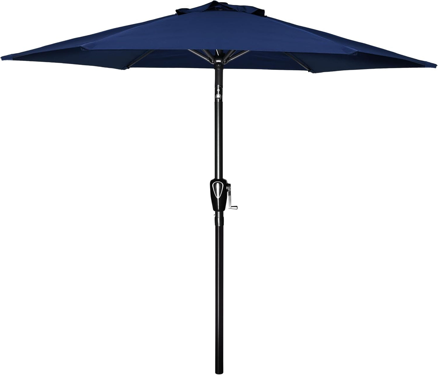 Sombrilla 7.5ft para patio con 6 varillas resistentes