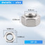 Tuercas hex acero inox 1/4-20 pulg paquete 100