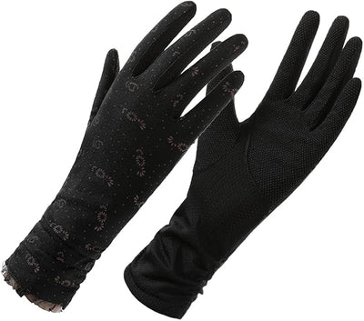 Guantes conducción mujer UV antideslizante tactil transpirables