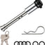 Cerradura remolque acero inox 5/8" con juntas goma set 1