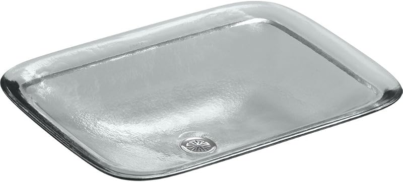 Lavabo rectangular vidrio para piscina baño hielo