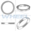 Set 4 anillos buje aluminio 2.622"