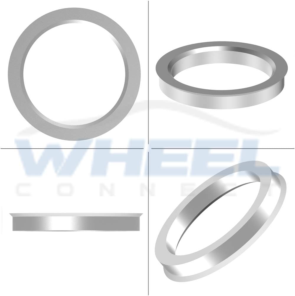 Anillos centradores buje aluminio 87.1x77.8mm set 4
