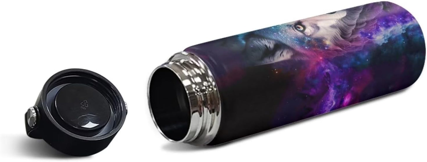 Botella agua deportiva acero inox 20oz a prueba de fugas