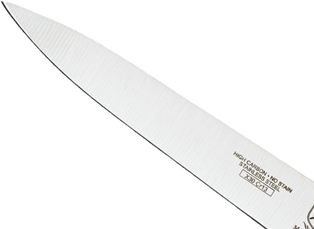 Cuchillo filete flexible 7" color negro