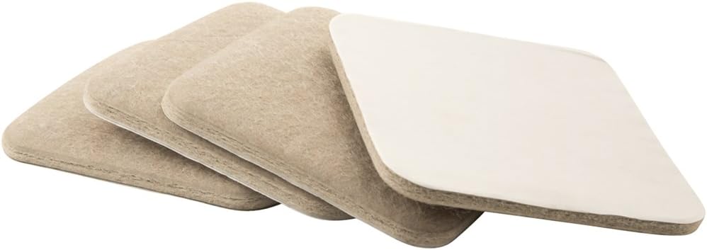 Almohadillas fieltro desgaste extendido superficies duras