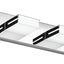 Lámpara LED tocador baño 4 luces 30" blanco frío