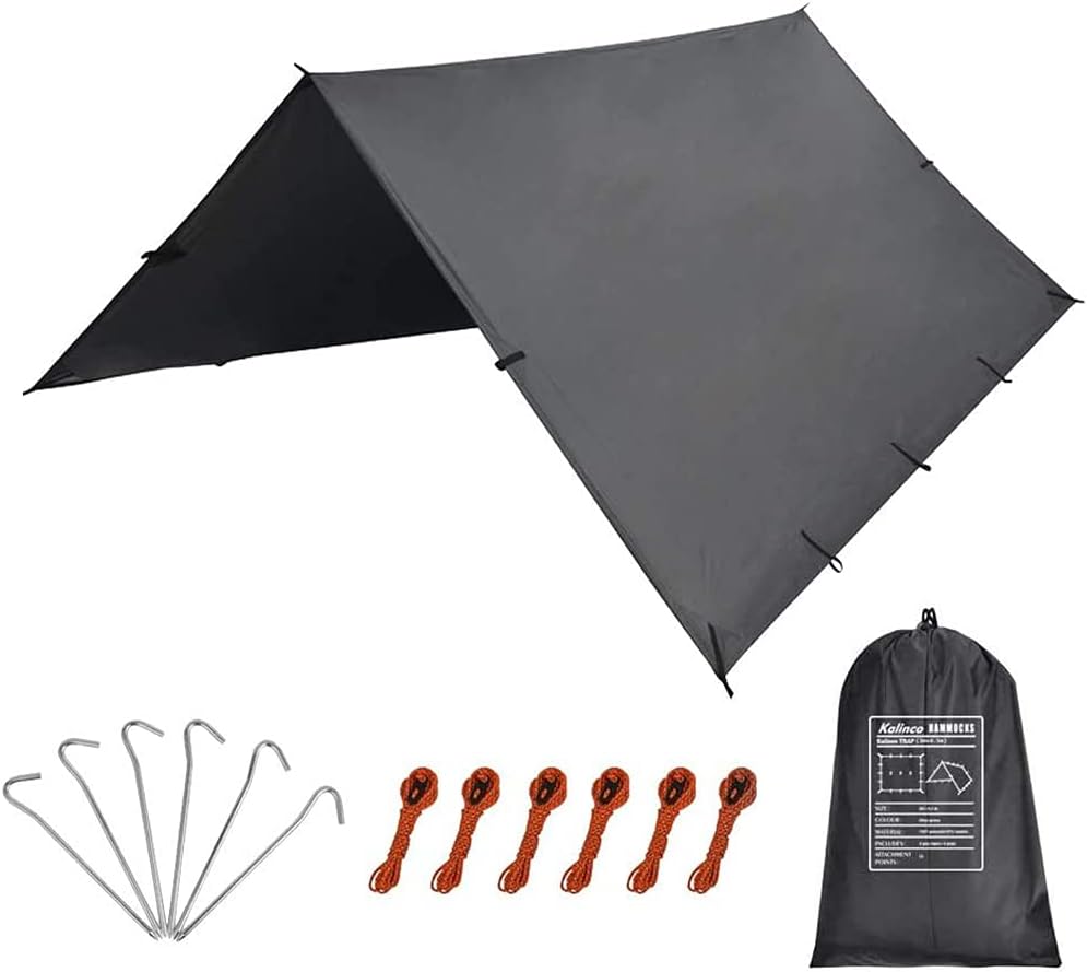 Lona impermeable para camping, picnic y refugio