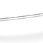 Barra ducha curvada acero inox pulido 60-76"