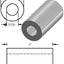 Espaciador aluminio redondo 1x1/2 para pernos 1/2 o M12