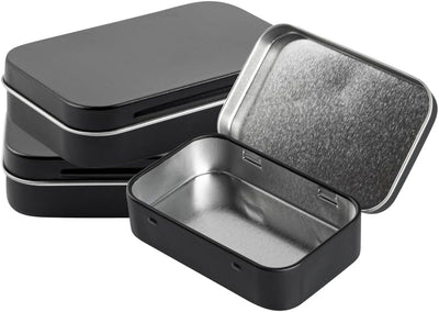 Contenedores negros 4.5oz con tapas bisagra 10 cajas