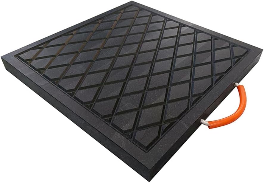 Bloques estabilizadores antideslizantes 12x12pulg para camiones
