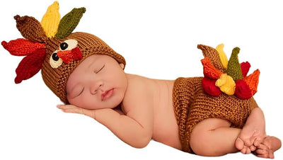Accesorios foto bebé trajes ganchillo sombrero infantil