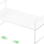 Estante apilable almacenamiento cocina baño despensa blanco