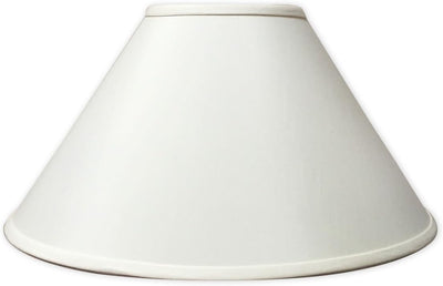 Pantalla lámpara tela color blanco