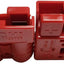 Conector 50A 600V 10 pares para batería 50A rojo