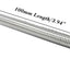 Varilla rosca acero inox M6-2.0 3.937pulg 2 Pzas