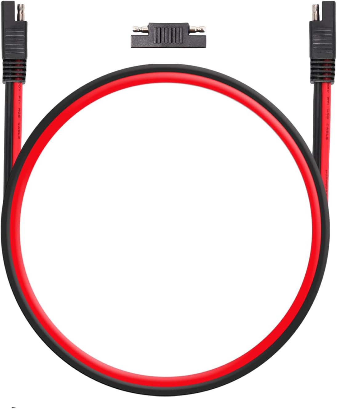 Cable extensión SAE 10 AWG 3 pies conector RV