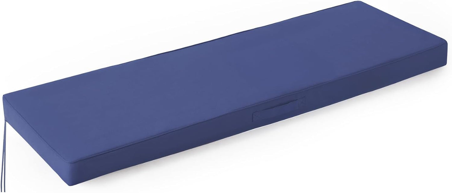 Cojines banco exterior 48x18pulg impermeables