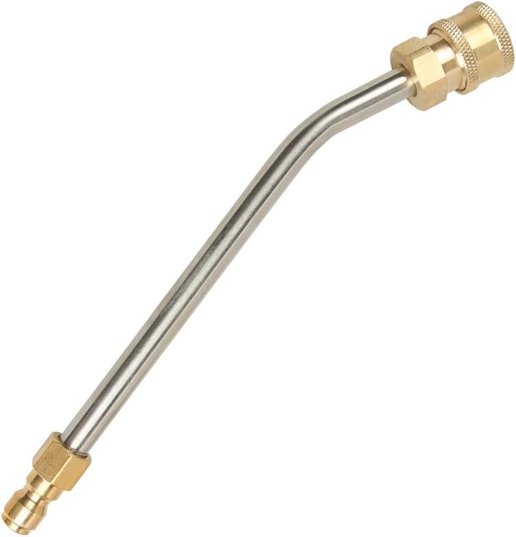 Accesorio limpiador canalones 7" varilla curva 30grados