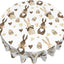 Mantel Pascua 60pulg color crema conejito resistente