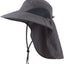 Sombrero sol UPF50 malla ala ancha con solapa cuello