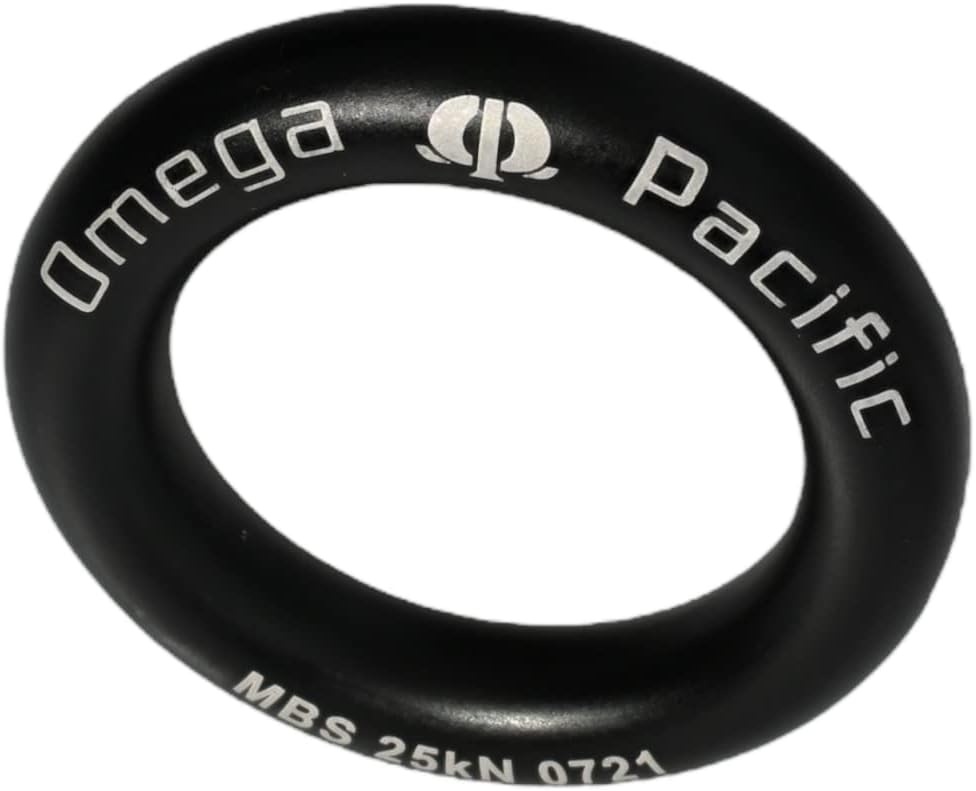Anillo rapel aluminio sólido 25kN resistencia