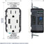 Cargador USB pared tipo A y C 15A para teléfonos gris