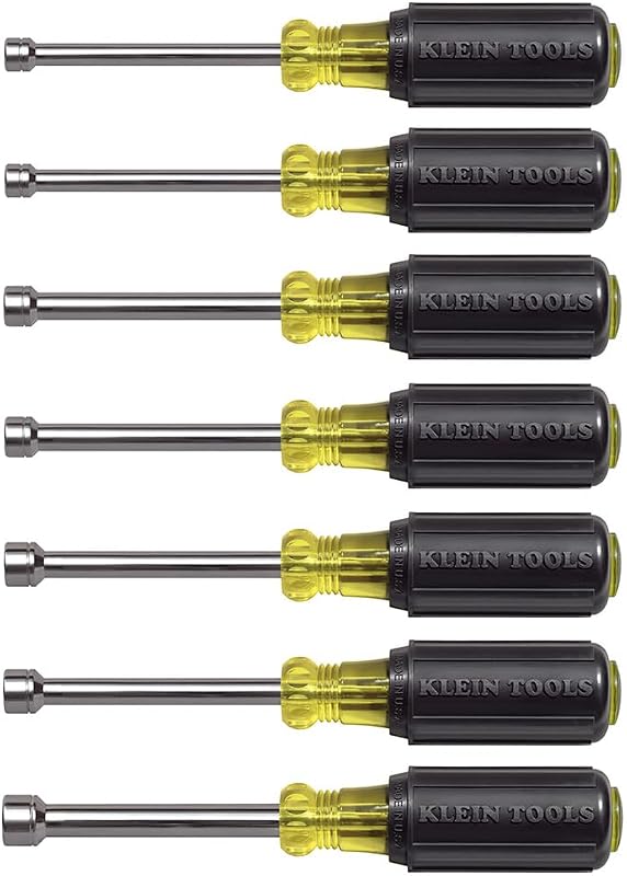 Set 7 pzas tuercas métricas 5-10mm ejes cromados 3"