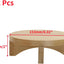 Soporte redondo para macetas madera 2 Uds