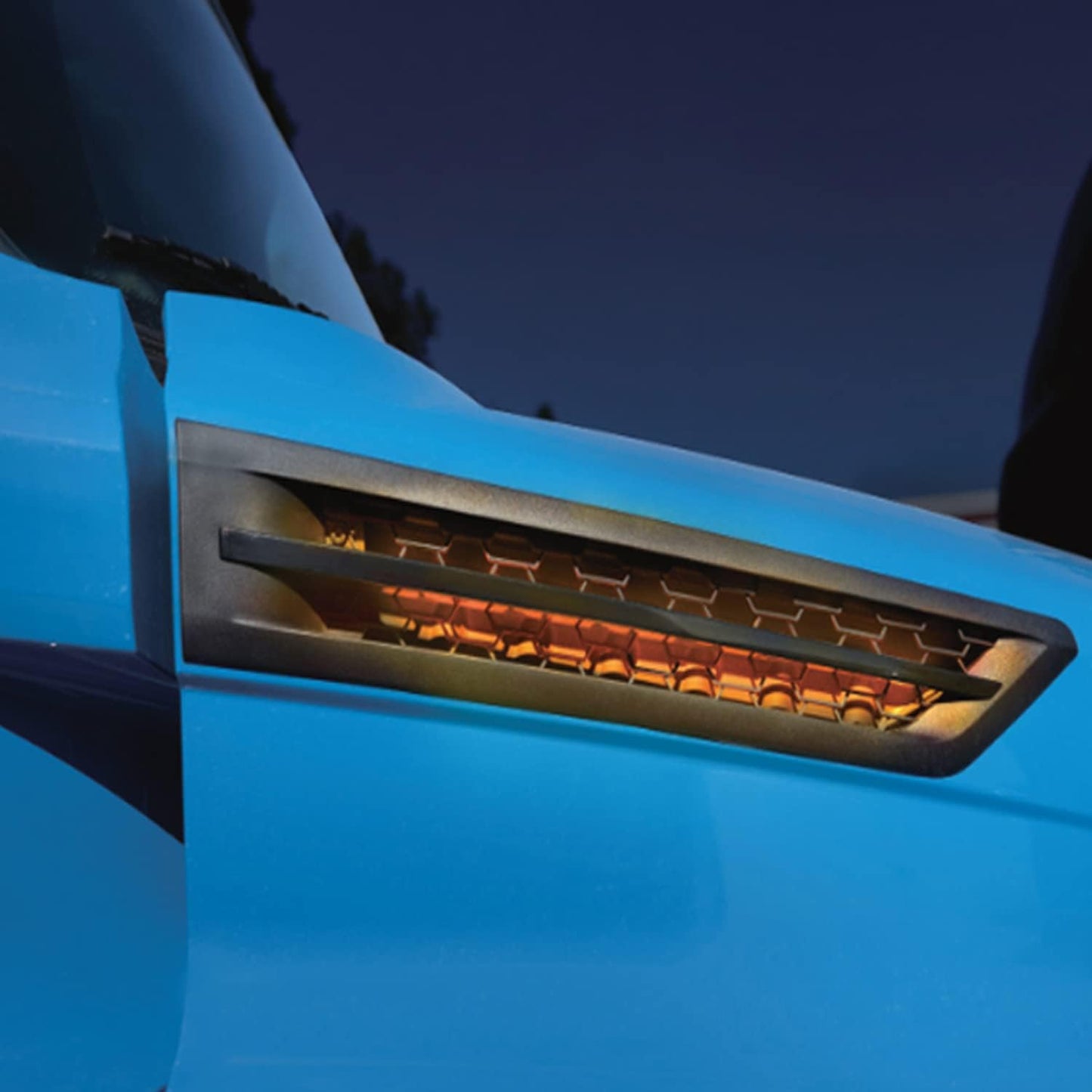 Rejilla lateral Freightliner Cascadia 2018 luces LED