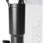 Vaso con pajilla abatible 40oz acero inox aislado