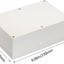 Caja eléctrica IP65 ABS para proyectos DIY 9.06x5.90x3.43pulg