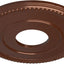 Medallón techo cobre penny 12-1/2x3-7/8x3/4