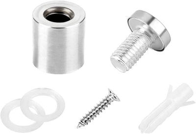 Tornillos separación acrílico 3/4x1 pulg acero inox 20 pzas