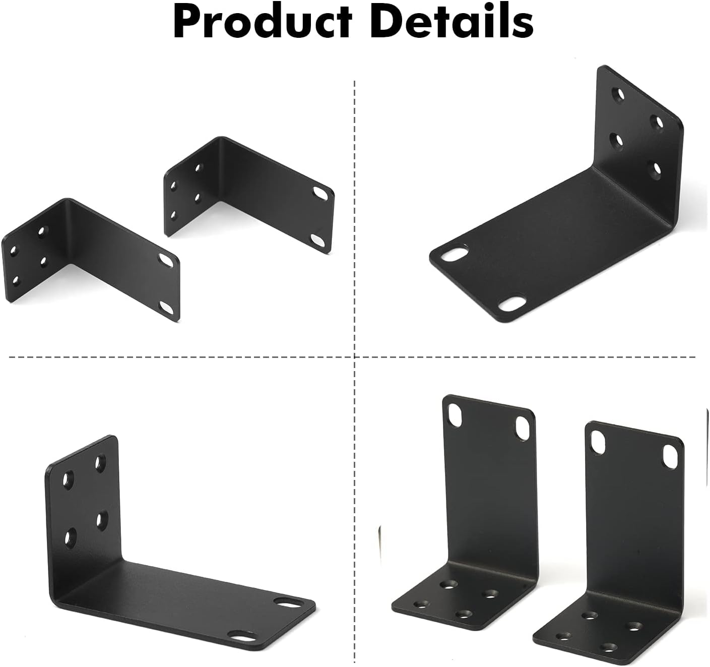 Kit montaje bastidor 1U para switches 13"