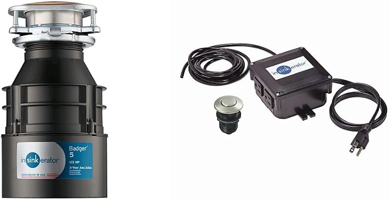 Triturador Badger 5 con interruptor encimera
